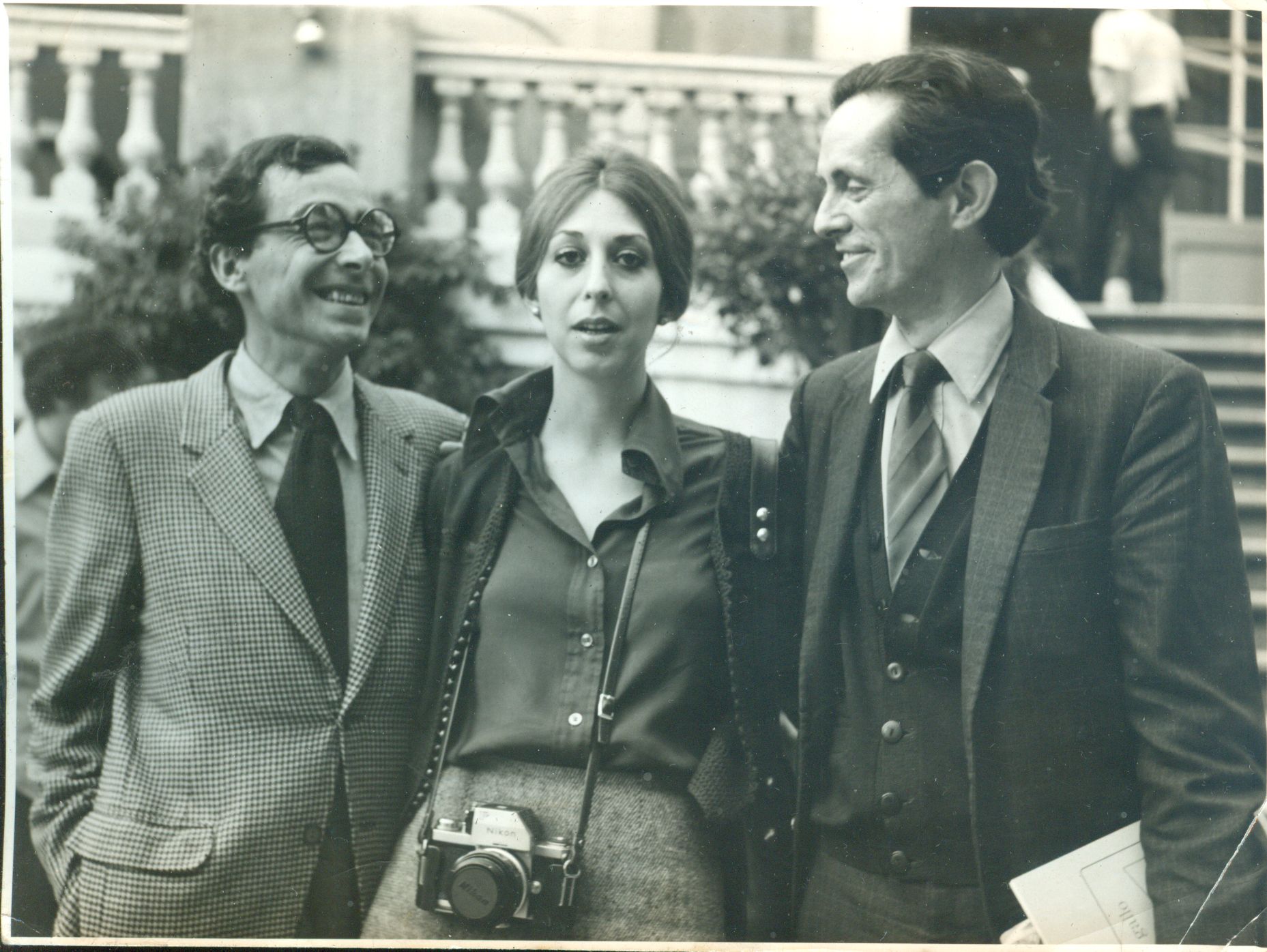 Salvador Elizondo, Paulina Lavista y Enrique González Rojo A