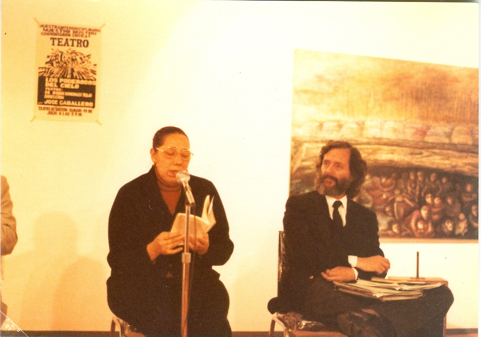 La poeta Enriqueta Ochoa y Enrique