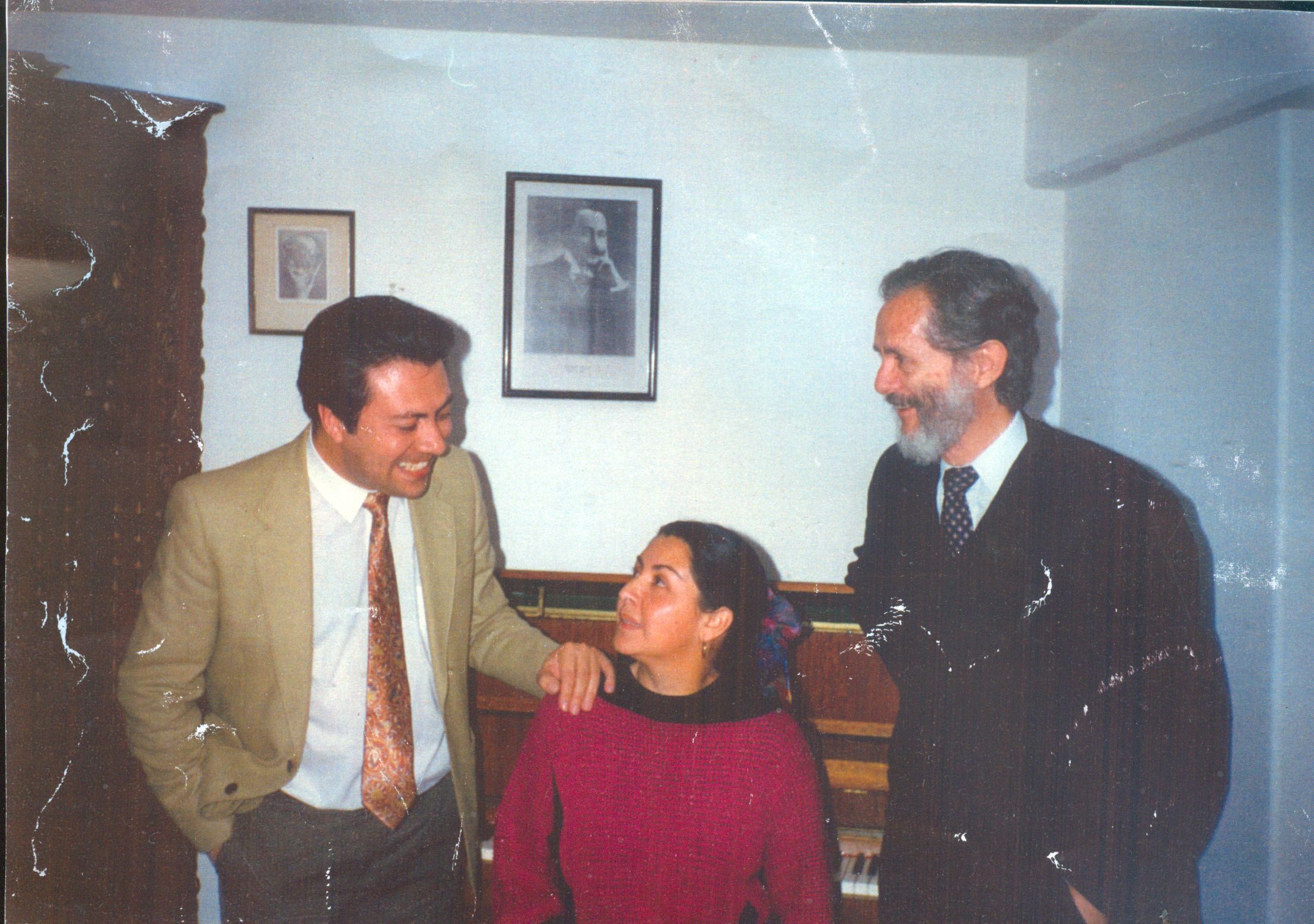 Gustavo, Itza y Enrique
